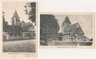 Heldengedächtniskirche. Heldenfriedhof in Korneuburg: Erbaut von Soldaten der k.u.k. Eisenbahntruppe...