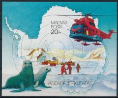 1987 Antarktiszkutatás vágott blokk (8.000)