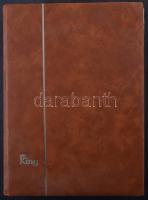 30 fehér lapos A4-es King berakó, benne sorok, önálló értékek, töredékek, másodpéldányok a 40-es éve...