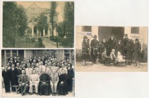 Balatonlelle - 3 db RÉGI és MODERN fotó és képeslap