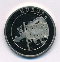 Európa 1998. "Európai Unió zászló" emlékérem, kapszulában T:PP
Europe 1998. "Europea...