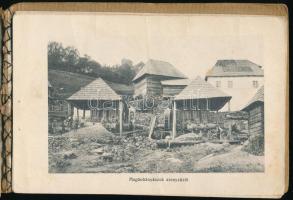 ca 1900 Verespatak és környéke Csáky Lajos felvételei. Erdély 14 db képet tartalmazó füzet 17x12 cm....