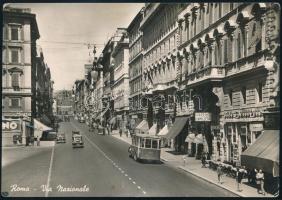 1947 A magyar labdarúgó válogattott tagjainak aláírása a Olaszország 3?2 Magyarországbarátságos mérk...