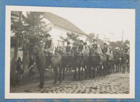 1942 Nagyszalonta ünnepség 12 db fotós leporelló 6x9 cm