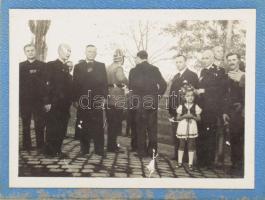 1942 Nagyszalonta ünnepség 12 db fotós leporelló 6x9 cm
