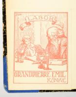 Modern Könyvtár kolligátum, 5 mű egy kötetben: Kassák Lajos: Egy szegény lélek megdicsőülése és még ...