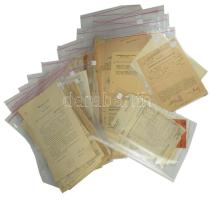 ca 1900-1960 nagy családi okmányhagyaték tétel Pécs, Erdély vonatokozású okmányok a Bónis, Dely családok tagjairól összesen 60 db részletesen feldolgozva, egyenként csomagolva