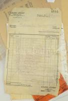 ca 1900-1960 nagy családi okmányhagyaték tétel Pécs, Erdély vonatokozású okmányok a Bónis, Dely csal...