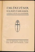 Kató József: Emlékezések Kálmán Farkasról a kuruc nóták dalszerzőjéről. Gyoma, Kner Izidor. Kiadói e...