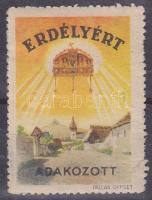 Erdélyért adakozott levélzáró