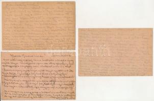 5 db RÉGI első világháborús tábori postai levelezőlap / 5 pre-1945 WWI K.u.K. military field postcar...