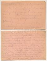 5 db RÉGI első világháborús tábori postai levelezőlap / 5 pre-1945 WWI K.u.K. military field postcar...