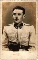 Magyar katona / Hungarian soldier. photo (szakadás / tear)