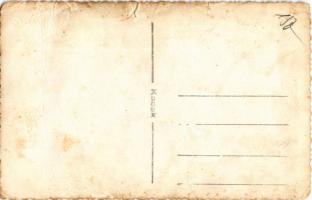 Magyar katona / Hungarian soldier. photo (szakadás / tear)