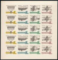 1967 Aerofila I. vágott teljes ív (32.000)