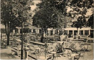 Gävle, Gefle; Centralhotellets trädgard / hotel garden (b)