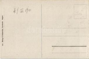 Stockholm, Gustaf Vasa / monument, Swedish flag. Foto R. Matz (fl)