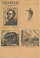 Széchenyi István a legnagyobb és leghívebb magyar - 15 db RÉGI képeslap egy sorozatból / 15 postcard...