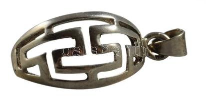 Ezüst (Ag) medál, jelzett, nettó 1,78g