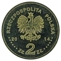 Lengyelország 2014. 2Zl Cu-Al-Zn "II. János Pál szentté avatása" T:UNC,AU
Poland 2014. 2 ...