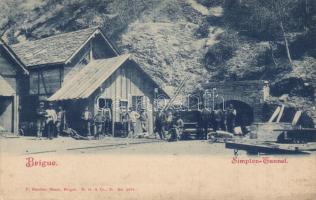 Brig Simplon tunnel (b)