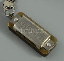 cca 1960 Cseh Talisman mini szájharmonika, h: 32mm