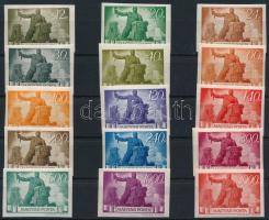 1945/1946 Újjáépítés vágott sor (40.000)