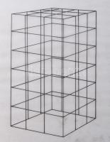 Bernhard Bernd Klötzer (1941-2025): Mágneses ketrec (Magnetkäfig). Vegyes technika (sokszorosított g...