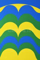 Fajó János (1937-2018): Formaünnep, 1971-1989. Szitanyomat, papír, jelzett, művészpéldány 36/50 szám...