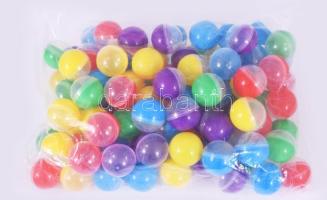 42 darab műanyag játéktartó golyó, d: 5 cm