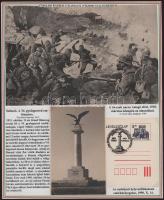 1916 A császári és királyi kassai 34. gyalogezredet bemutató gyűjtemény 5 db eredeti képeslap, fotól...