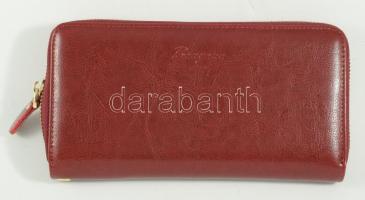 Banyanu női bőr pénztárca, újszerű, 11x20 cm