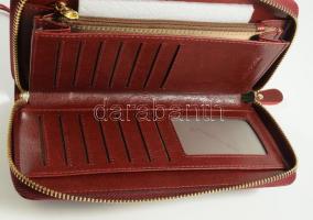 Banyanu női bőr pénztárca, újszerű, 11x20 cm