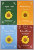 Czárán Eszter: Világnak Virága. 1-4 kötet. 2006. Kiadói kartonált kötés, jó állapotban.