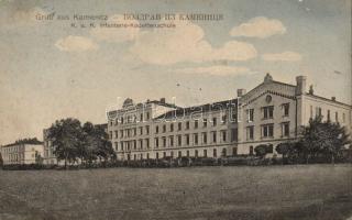 Kamánc (Kamenitz) military infantry school (EB)