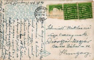 1930 New York, Future New York "The City of Skyscrapers" - in the future montage / a jövőb...