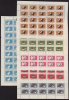 1957 Magyarországi galambfajták teljes ívsor (20.000)