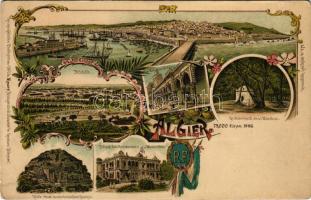 Algiers, Alger; Blidah, Die Moschee El Kebir, Grabdenkmal eines Marabut, Grab einer mauretanischen K...