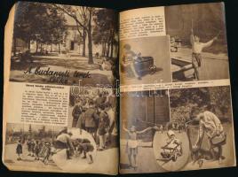 1937 A Magyarság évkönyve, hiányzó hátsó borító, 222p