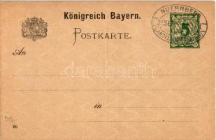 1896 Nürnberg, Nuremberg; Bayerische Landes-Ausstellung 1896 / Bavarian State Exhibition 1896 + So. ...