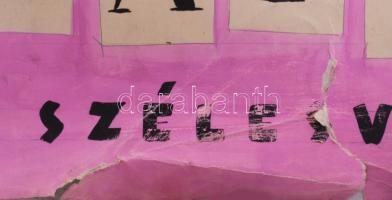 Rau Tibor (1934-2000): Átkozottak bálja, főszerepben: May Britt, Marlon Brando (filmplakát terv). Te...