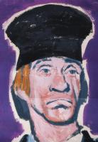 Rau Tibor (1934-2000): Mandragora, Katona József Színház (plakátterv). Tempera, papír. Jelzés nélkül...