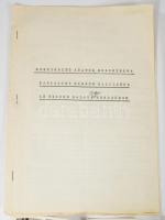 ca 1940 Karácsony Sándor (1891-1952) író emléke 2 db eredeti fotó 23x17 cm, 7x9 cm, + 6 sokszorosíto...