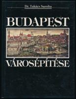 Dr. Takács Sarolta: Budapest városépítése. DEDIKÁLT! Bp., Officina. Kiadói kartonált kötés, jó állapotban.