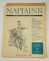 ca 1930 Szabó Dezső Exodus c. könyvének dedikálása plakát 30x45 cm + A műről szóló későbbi újságcikk