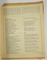 ca 1930 Szabó Dezső Exodus c. könyvének dedikálása plakát 30x45 cm + A műről szóló későbbi újságcikk