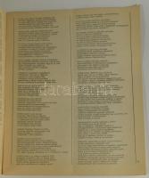 ca 1930 Szabó Dezső Exodus c. könyvének dedikálása plakát 30x45 cm + A műről szóló későbbi újságcikk...