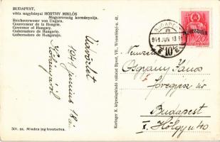 1941 Vitéz nagybányai Horthy Miklós kormányzó