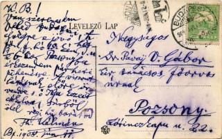 1908 Csatajelenet / battlefield (felületi sérülés / surface damage)