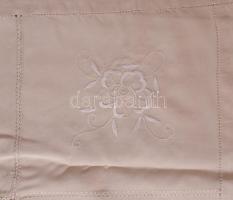 2 darab régebbi nagyobb méretű selyem terítő, 105x105cm, 130x170cm